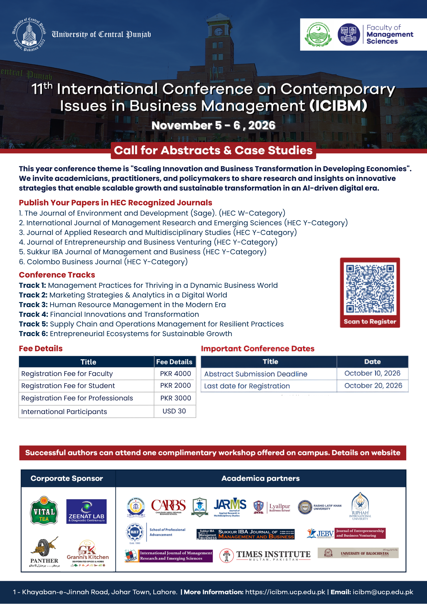 Call for Papers Brochure